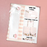 Cat Café Letter Set