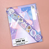 Pastel Space Letter Set