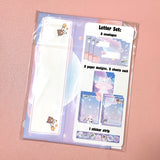 Pastel Space Letter Set