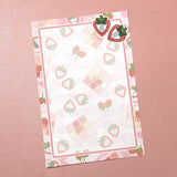 Large Memo Pad -- Strawberry