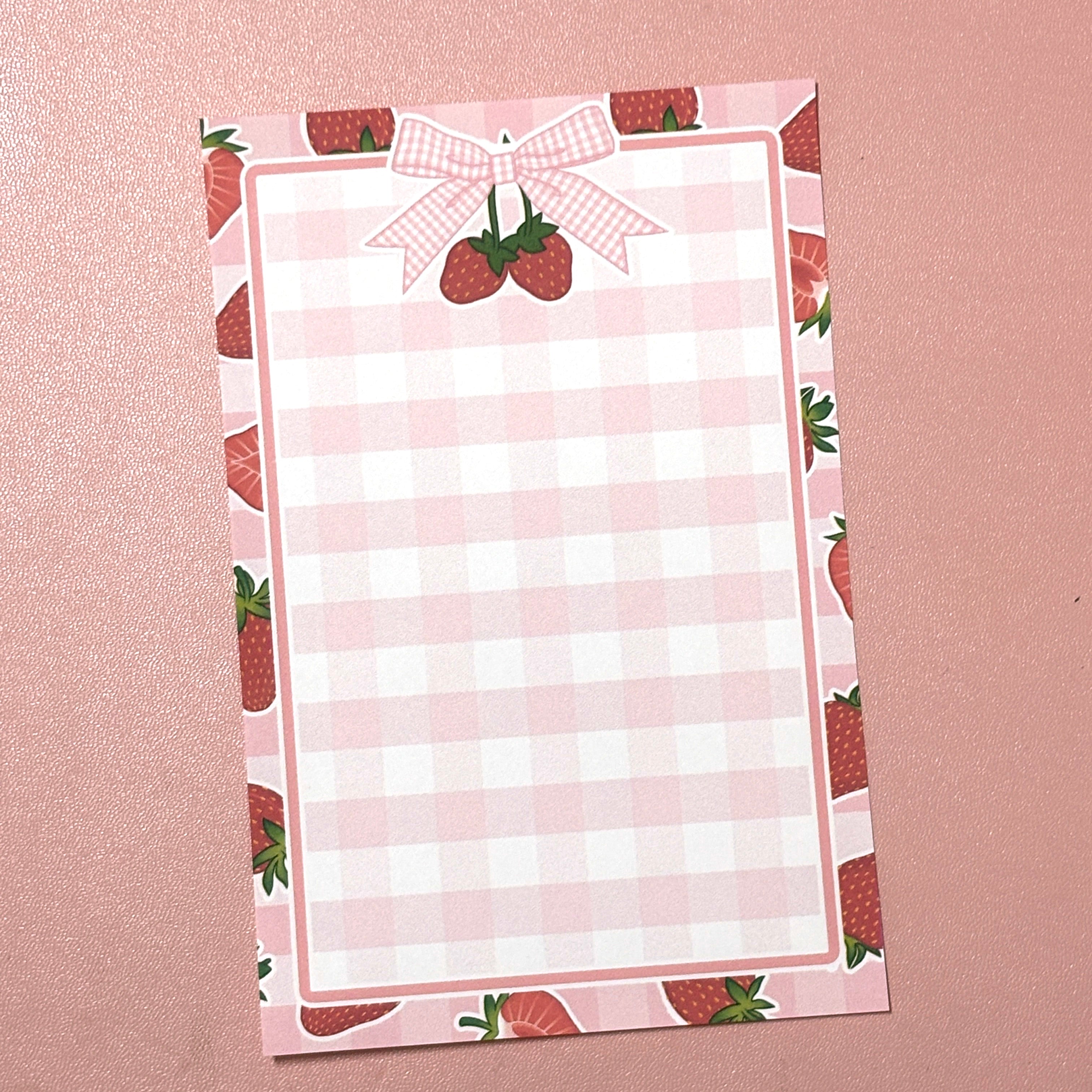 Strawberry Letter Set