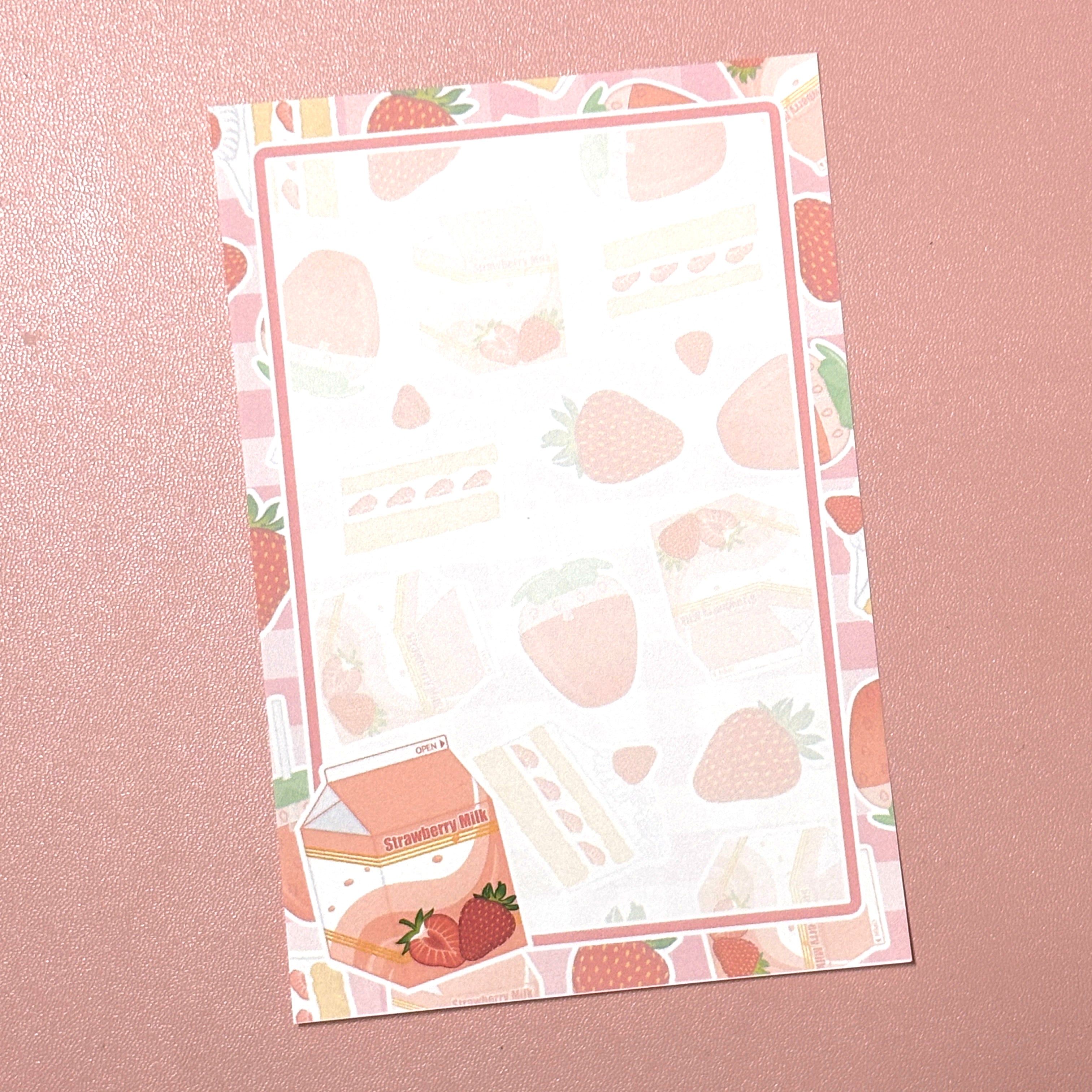 Strawberry Letter Set