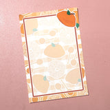 Orange Letter Set