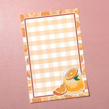 Large Memo Pad -- Orange