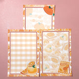 Large Memo Pad -- Orange