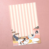 Cat Café Letter Set