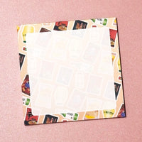 Small Memo Pad -- Asian Snacks