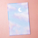 Large Memo Pad -- Cotton Candy Skies