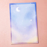 Large Memo Pad -- Pastel Moon