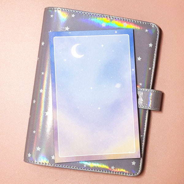 Large Memo Pad -- Pastel Moon
