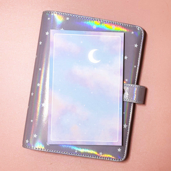 Large Memo Pad -- Cotton Candy Skies