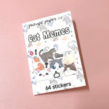 Cat Memes Mini Sticker Book