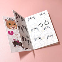 Cat Memes 2 Mini Sticker Book