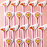 [WATERPROOF] Cardcaptor Sakura Clow Card Sealing Wand Vinyl Decal