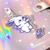 NEWJEANS Tokki Lightstick Dangle Charm Acrylic Keychain