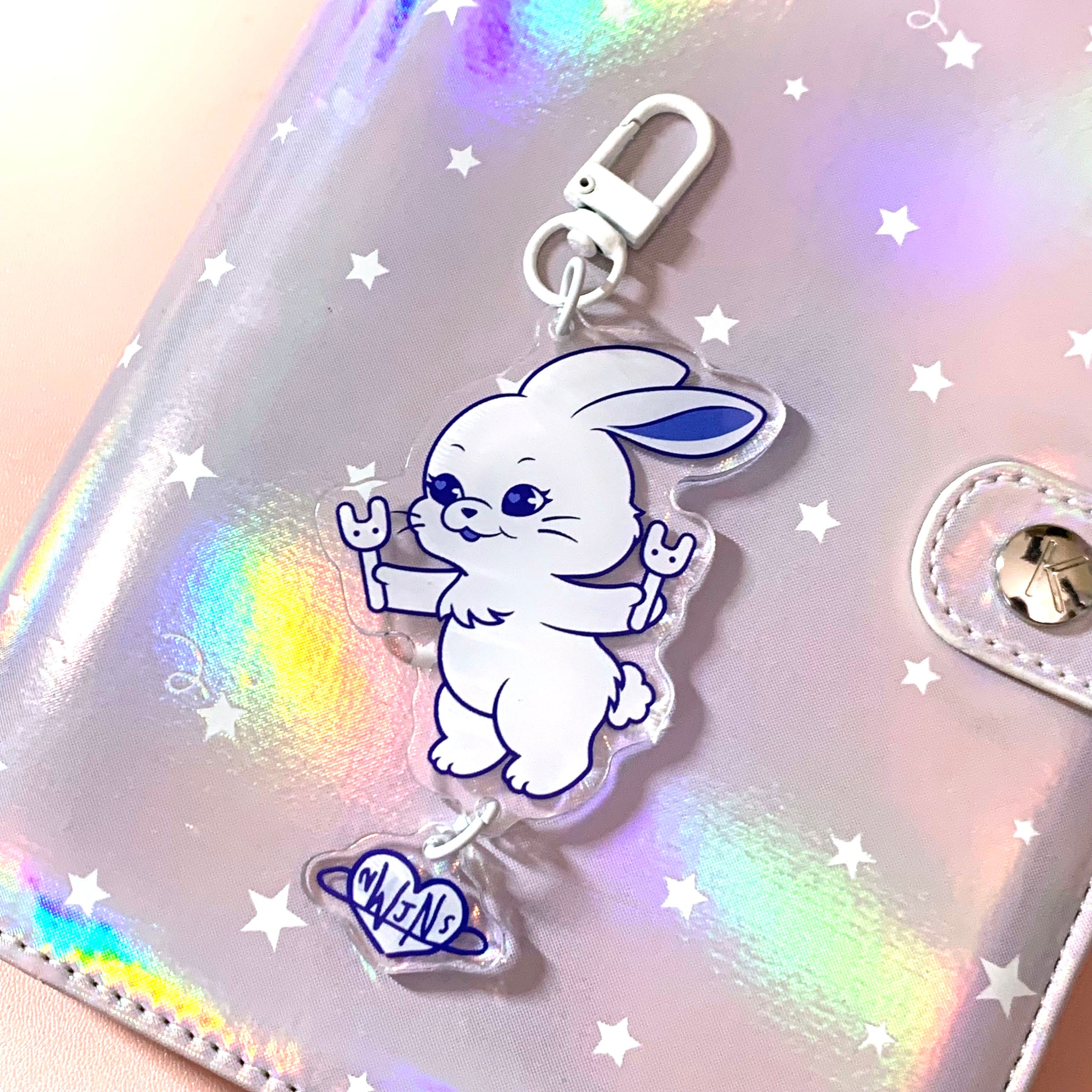 NEWJEANS Tokki Lightstick Dangle Charm Acrylic Keychain – Parasol Paper Co