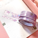 Cloudy Skies Foiled Washi Set - V2