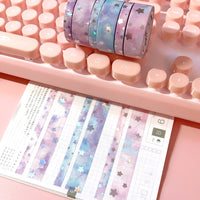 Cloudy Skies Foiled Washi Set - V2