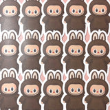 [WATERPROOF] Labubu Exciting Macaron Series Vinyl Sticker Decal