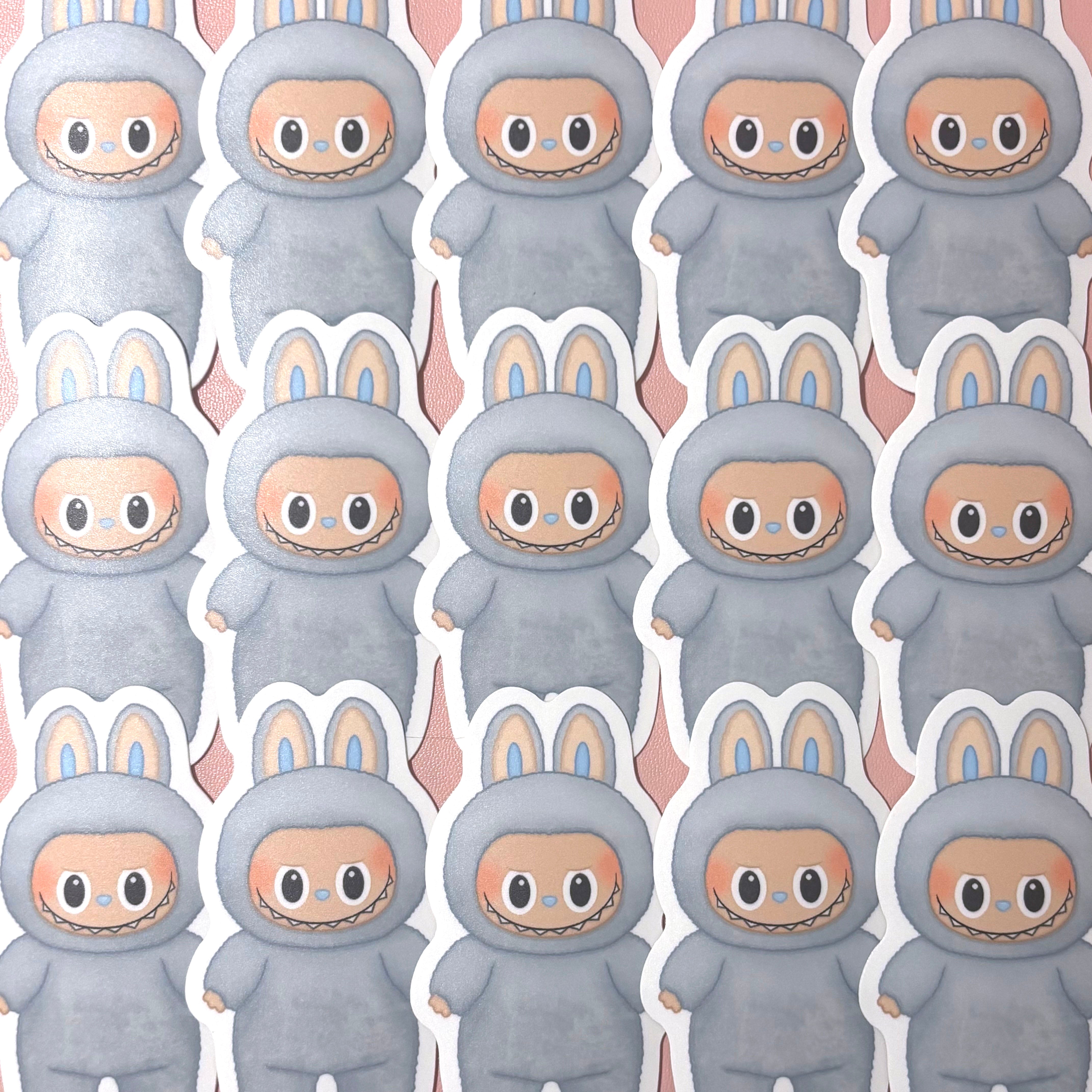 [WATERPROOF] Labubu Exciting Macaron Series Vinyl Sticker Decal