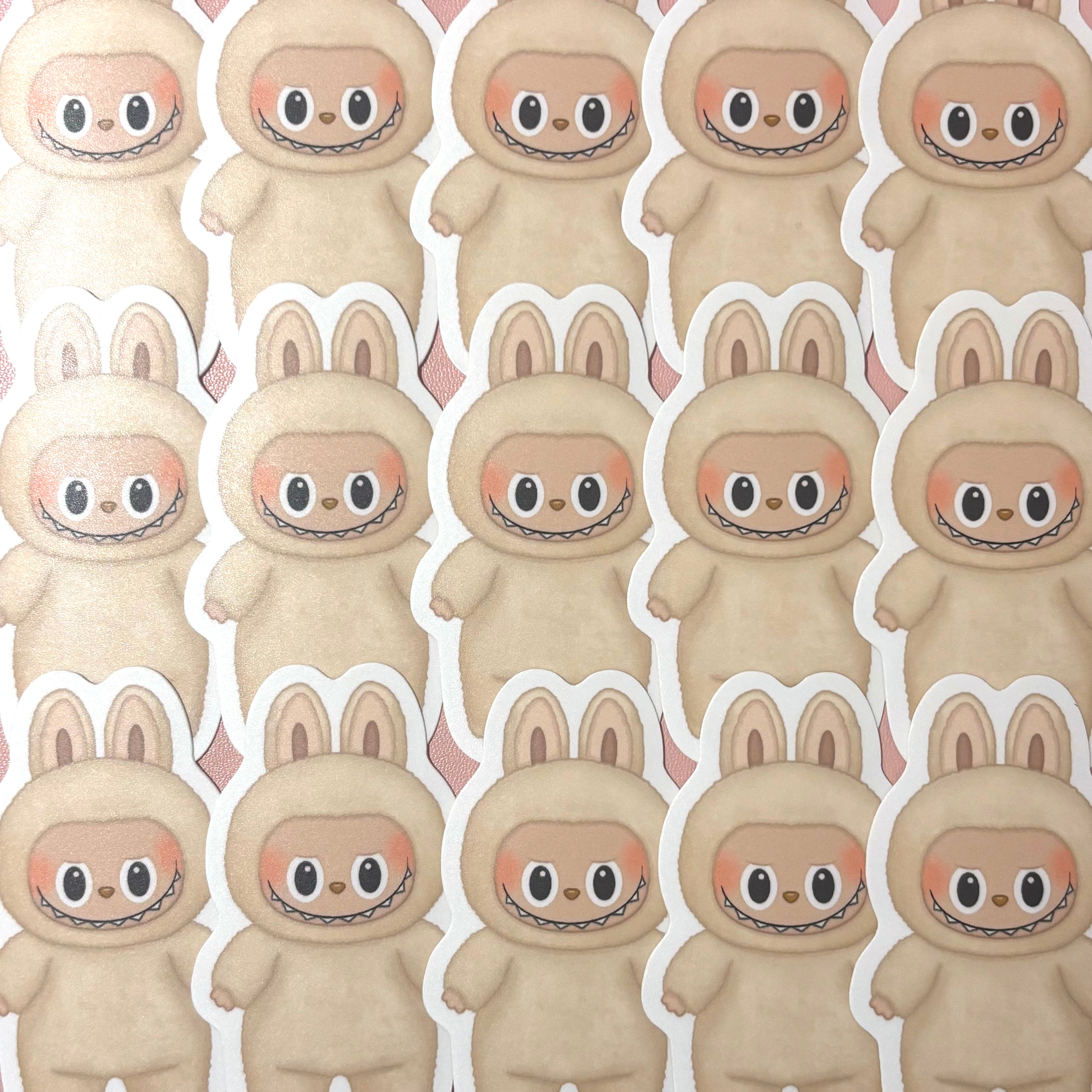 [WATERPROOF] Labubu Exciting Macaron Series Vinyl Sticker Decal