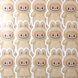 [WATERPROOF] Labubu Exciting Macaron Series Vinyl Sticker Decal