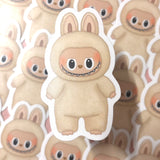[WATERPROOF] Labubu Exciting Macaron Series Vinyl Sticker Decal