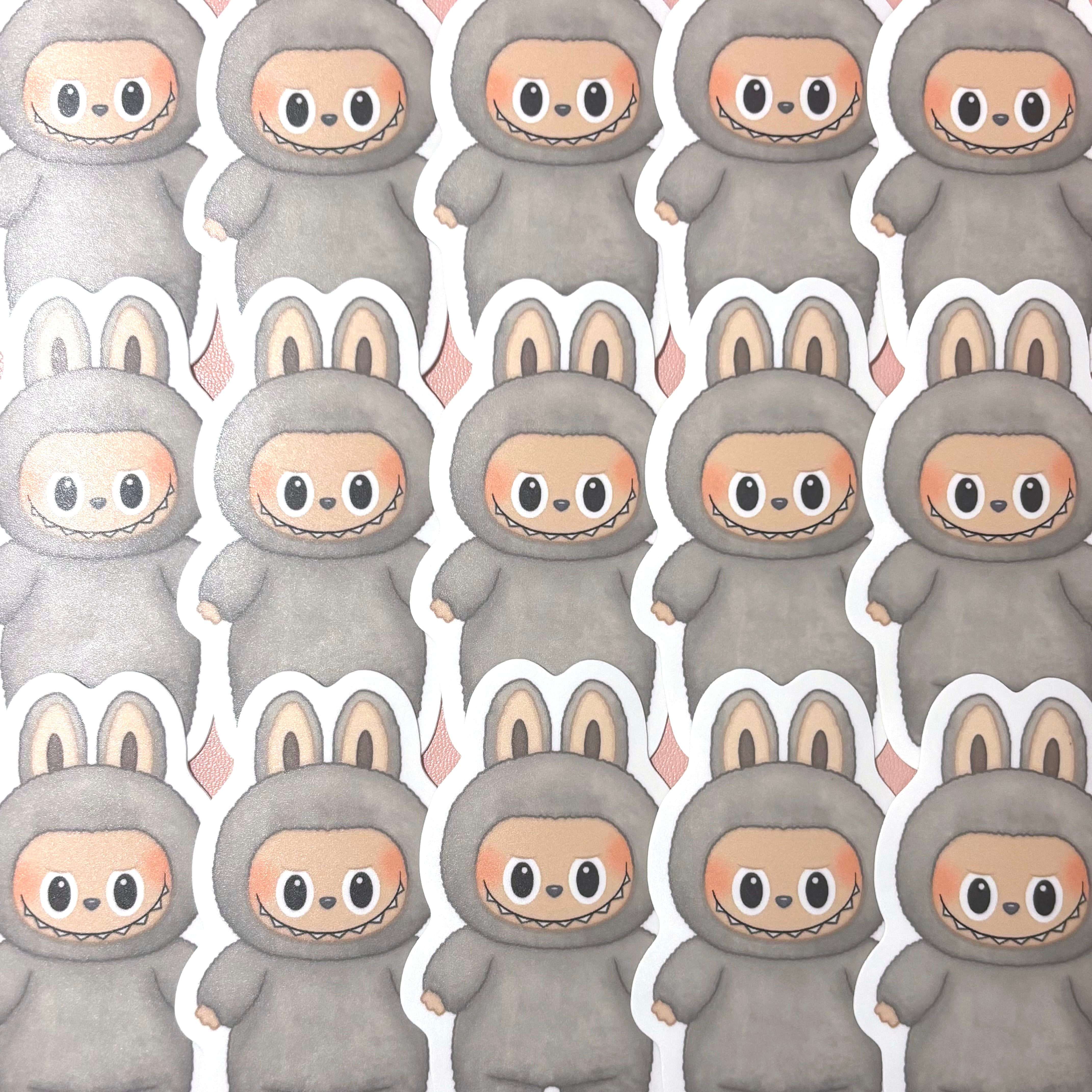 [WATERPROOF] Labubu Exciting Macaron Series Vinyl Sticker Decal