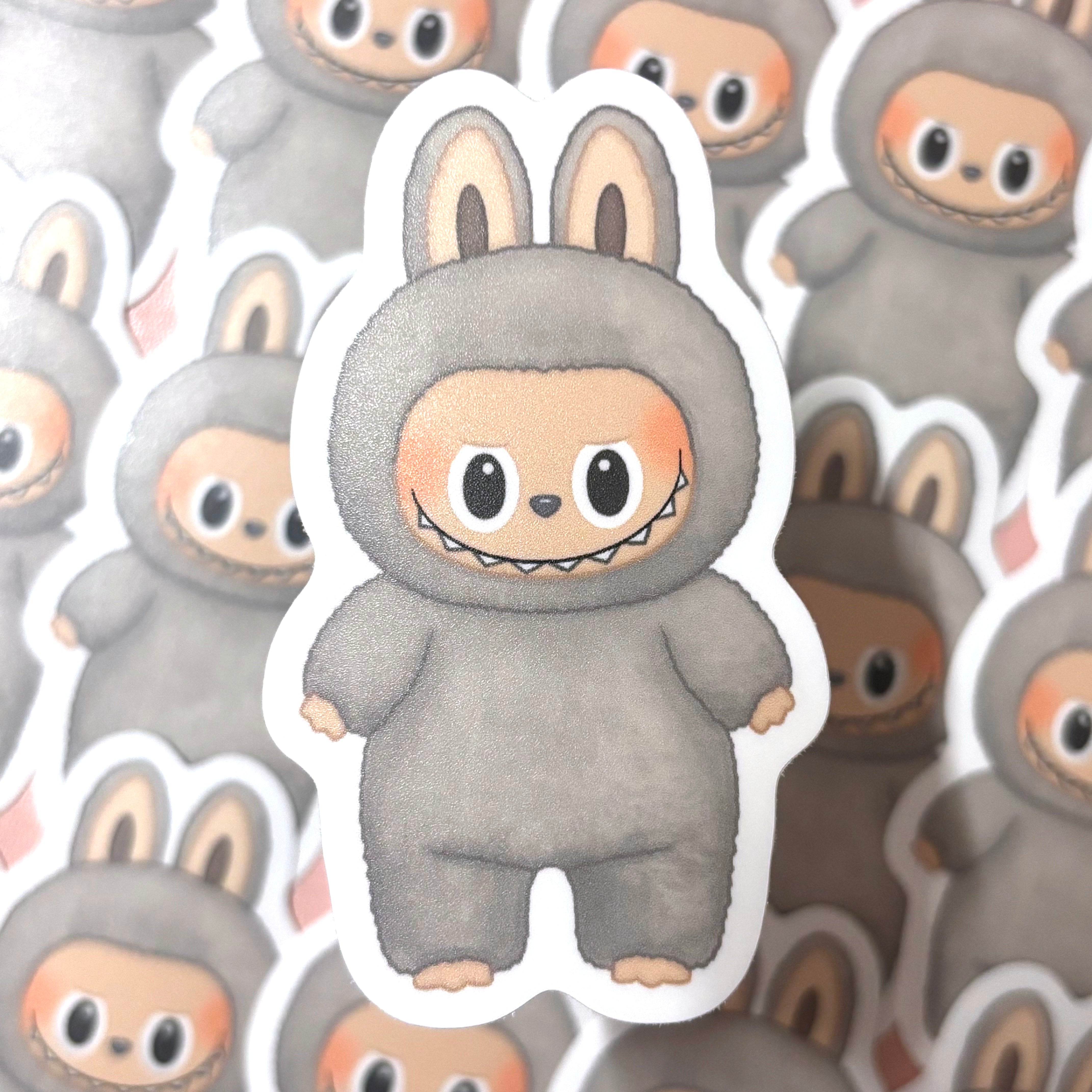 [WATERPROOF] Labubu Exciting Macaron Series Vinyl Sticker Decal