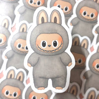 [WATERPROOF] Labubu Exciting Macaron Series Vinyl Sticker Decal