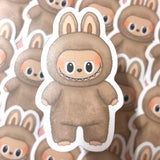 [WATERPROOF] Labubu Exciting Macaron Series Vinyl Sticker Decal