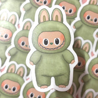 [WATERPROOF] Labubu Exciting Macaron Series Vinyl Sticker Decal