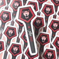 [WATERPROOF] Huntrix Saja Boys Lightstick Vinyl Sticker Decal