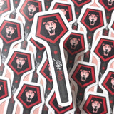 [WATERPROOF] Huntrix Saja Boys Lightstick Vinyl Sticker Decal