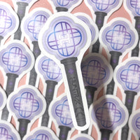 [WATERPROOF] Huntrix Saja Boys Lightstick Vinyl Sticker Decal