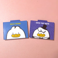 Kpop Demon Hunters Greeting Card Die Cut Magnetic Bookmarks