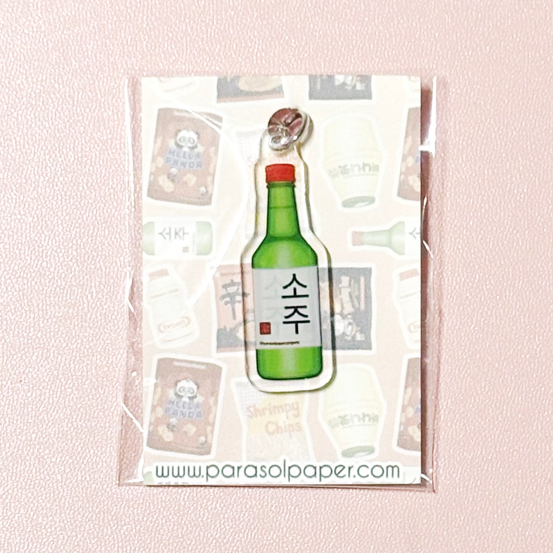 Asian Snacks and Drinks Mini Acrylic Charms