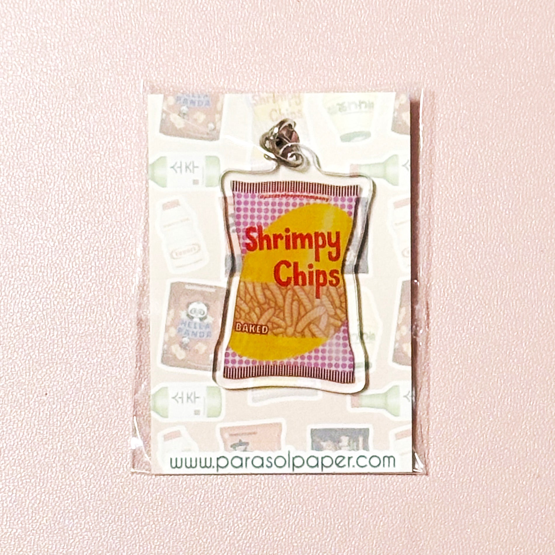 Asian Snacks and Drinks Mini Acrylic Charms