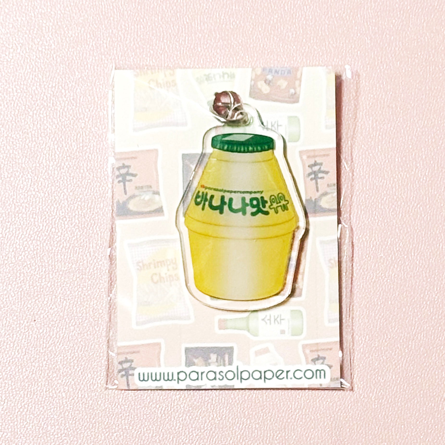 Asian Snacks and Drinks Mini Acrylic Charms