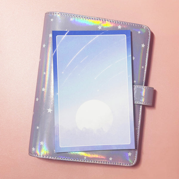 Large Memo Pad -- Shooting Stars