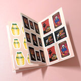 Asian Snacks and Drinks Mini Sticker Book