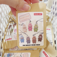 Labubu Exciting Macaron Series Mini Acrylic Charms