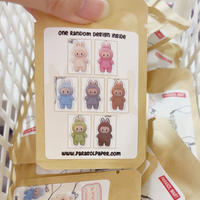 Labubu Exciting Macaron Series Mini Acrylic Charms