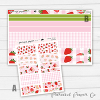 Washi Strips - Strawberry - W046