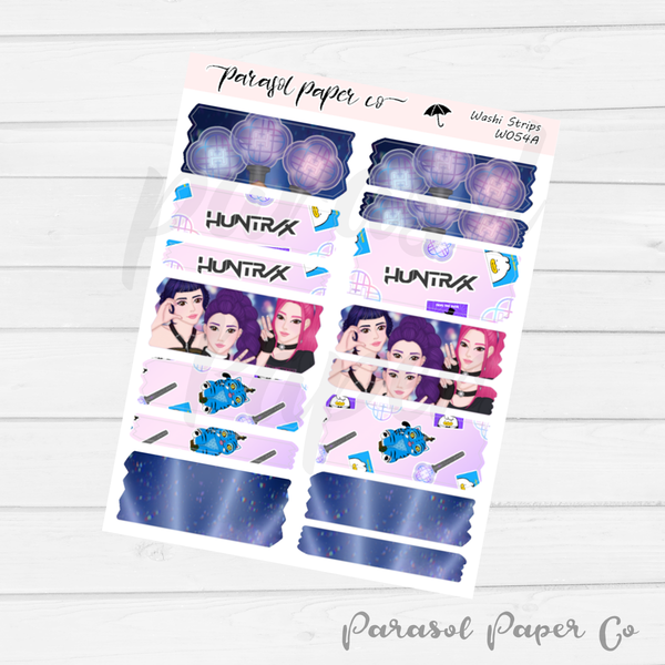 Washi Strips - How It's Done - W054