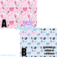 Y2K - Vellum and Cardstock Papers