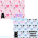 Y2K - Vellum and Cardstock Papers