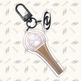 ATEEZ LIGHTINY Logo Lightstick Dangle Charm Acrylic Keychain