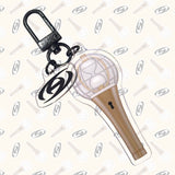 ATEEZ LIGHTINY Logo Lightstick Dangle Charm Acrylic Keychain