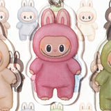 Labubu Exciting Macaron Series Mini Acrylic Charms
